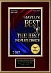 Bayous Best Of The Best People's Choice | 2012